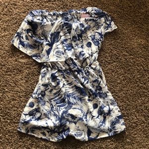 NWT Strapless romper